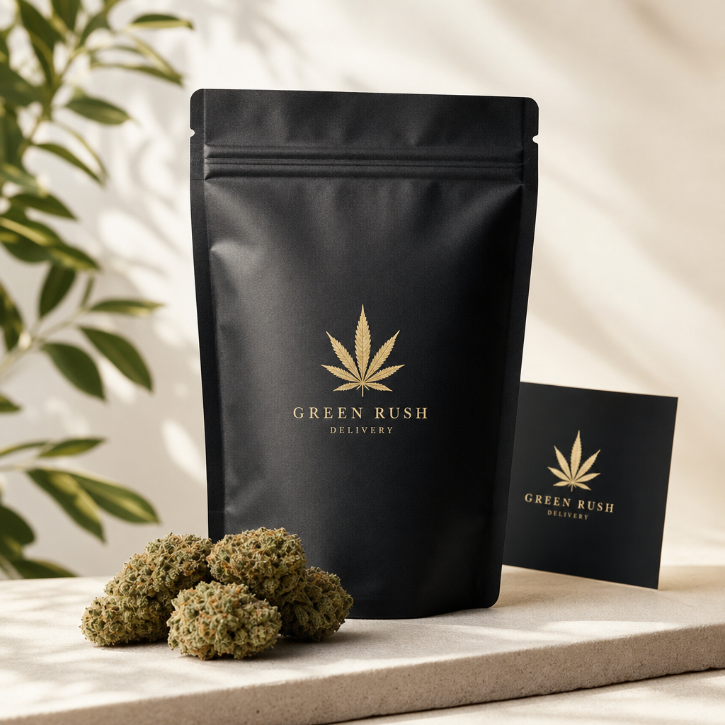 Green Rush premium THC flower pouch delivered across Springfield, NJ